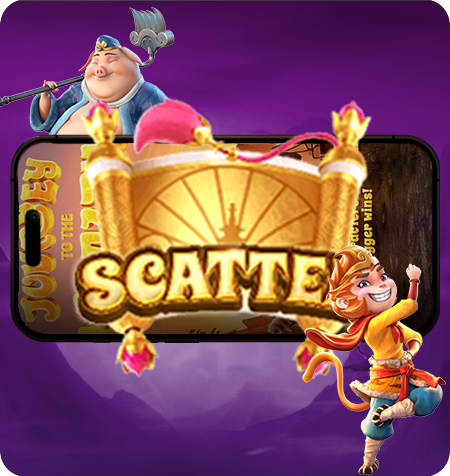 Símbolo Scatter do jogo Journey to the Wealth.