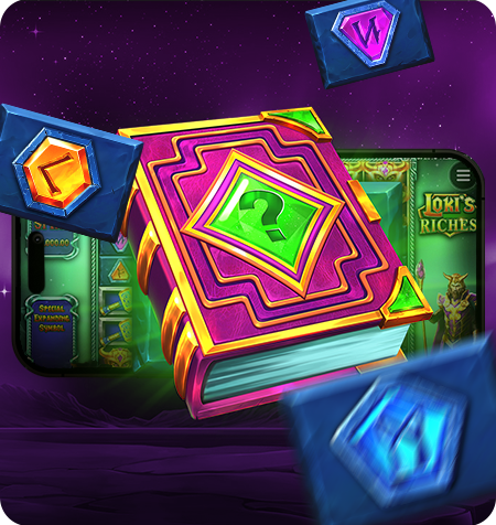 Símbolo Scatter do jogo Loki's Riches.