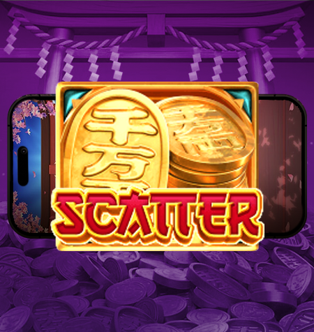 Símbolo Scatter do jogo Lucky Neko.