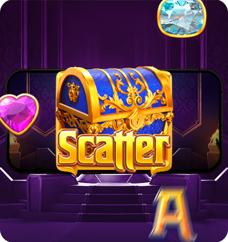 Símbolo Scatter do jogo Majestic Treasure