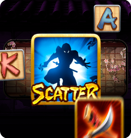 Símbolo Scatter Ninja