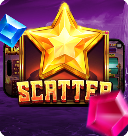 Símbolo Scatter do jogo Red Hot Luck.