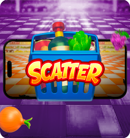 Símbolo Scatter do jogo Supermarket Spree.