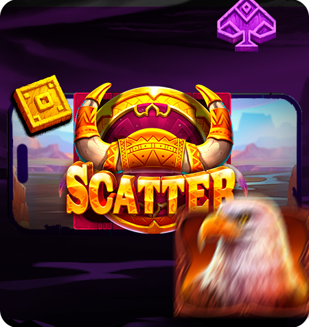 Símbolo Scatter do jogo Wild Bison Charge.