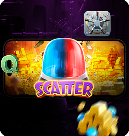 Símbolo Scatter do jogo Wild Heist Cashout