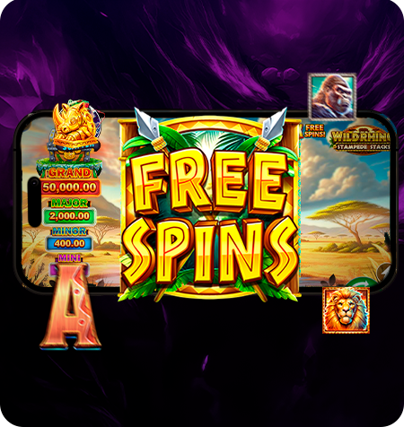 Símbolo Scatter do jogo Wild Rhino Stampede Stacks