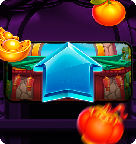 Símbolo de Seta do jogo Go High Panda.