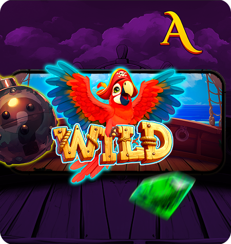 Símbolo especial do jogo 333 Fortunes Ahoy POWER COMBO.