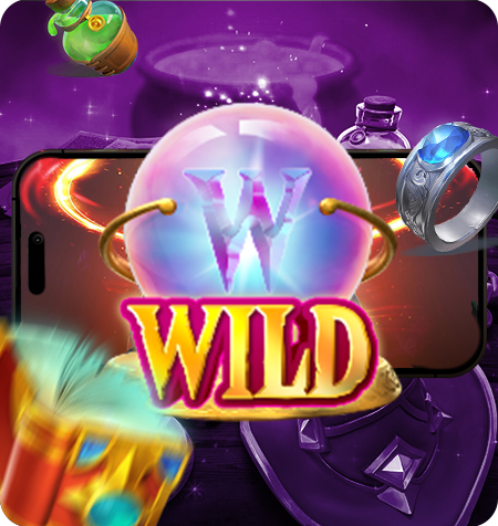 Símbolo Wild do jogo Alchemy Gold