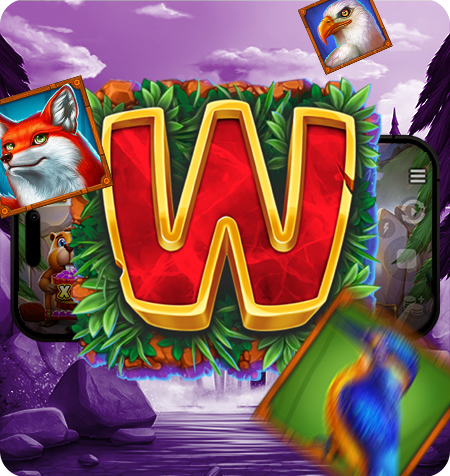 Símbolo Wild do jogo Bustin Beavers.