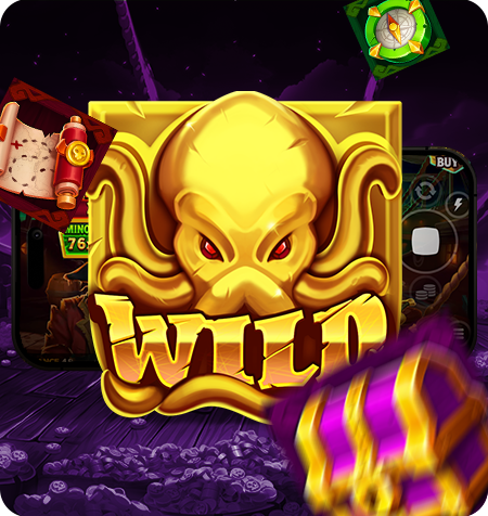 Símbolo especial do jogo Captain Skull & the Squidly Seas.