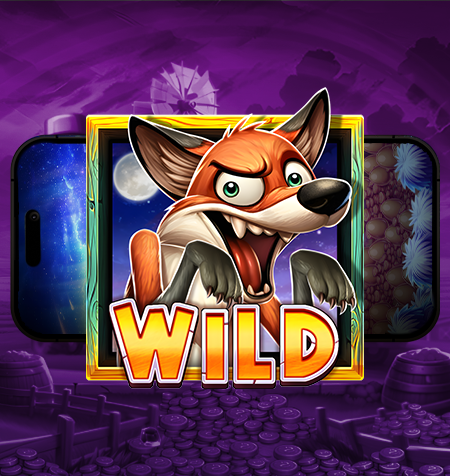Símbolo Wild do jogo Cluck N’ Fortunes Power Combo