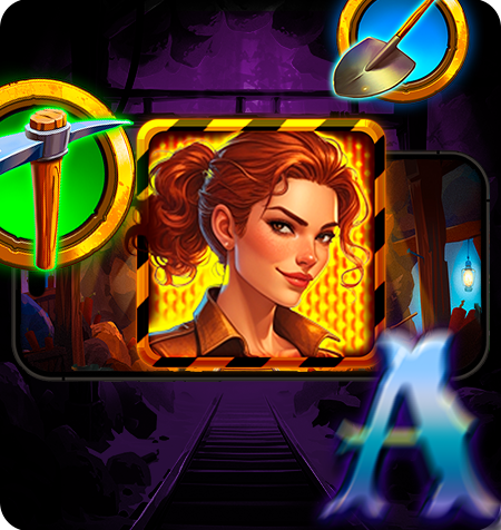 Símbolo Wild do jogo Explosive Frenzy.