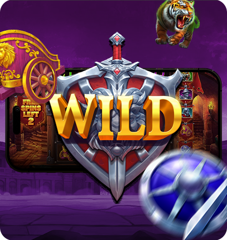 Símbolo Wild do jogo Eye of Spartacus.