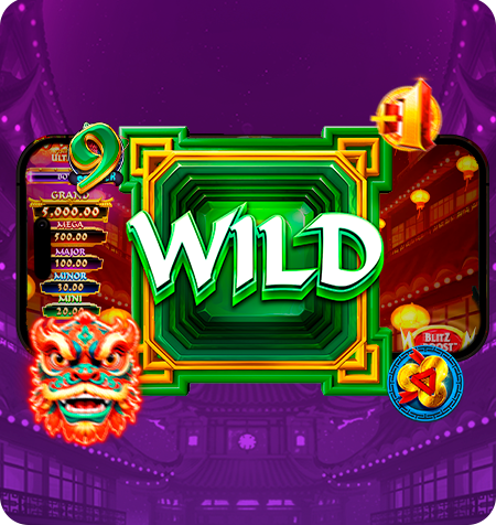 Símbolo Wild do jogo Fu Wǔ Shī Gold Blitz Ultimate