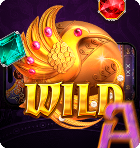 Símbolo especial do jogo Garuda Gems.