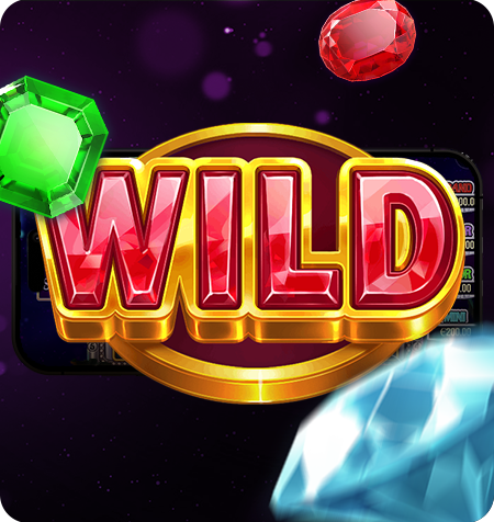 Simbolo Wild do Jogo Gem Trio