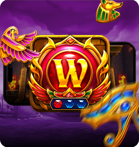 Símbolo Wild do jogo Gods of Giza.