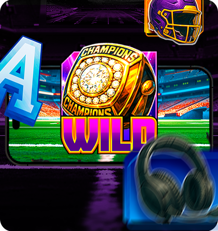 Símbolo especial do jogo Gridiron Legends X UP.