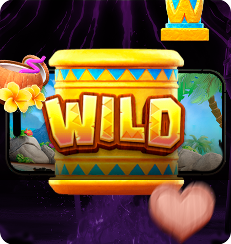 Símbolo especial do jogo Hawaiian Tiki.