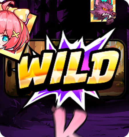 Símbolo especial do jogo Hood vs Wolf.