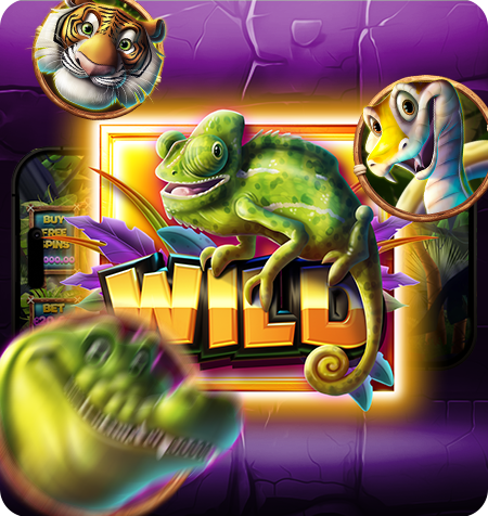 Símbolo Wild do jogo Jumbo Safari.