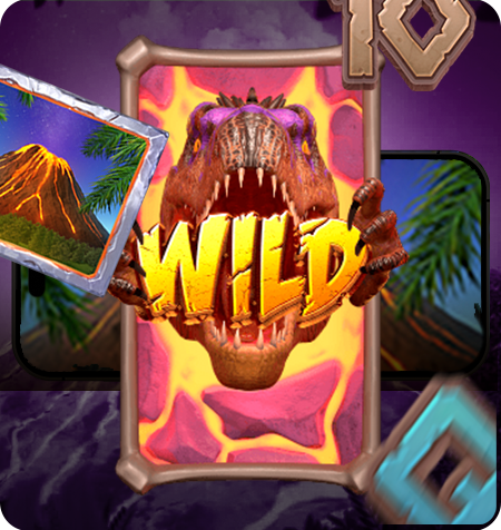 Símbolo especial do jogo Jurassic Kingdom.