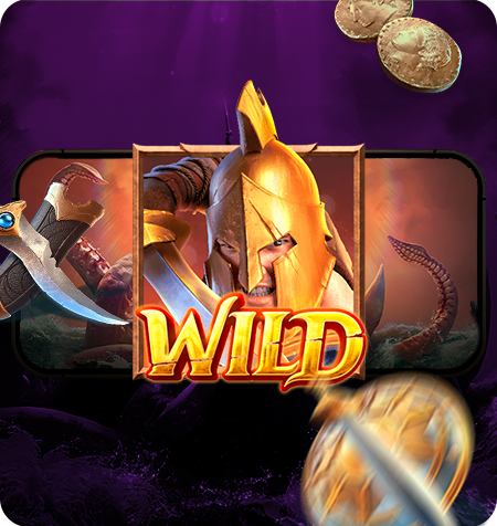 Símbolo Wild do jogo Legend of Perseus