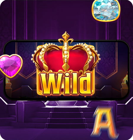 Símbolo Wild do jogo Majestic Treasure