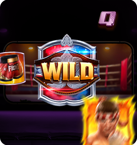 Símbolo Wild do jogo Muay Thai Champion