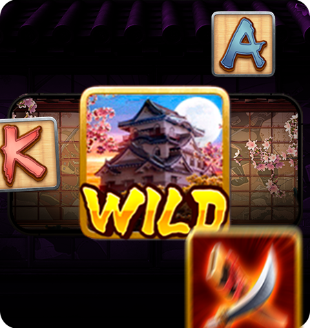 Logo do jogo Ninja vs Samurai