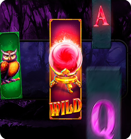 Símbolo especial do jogo Power of Merlin Megaways.