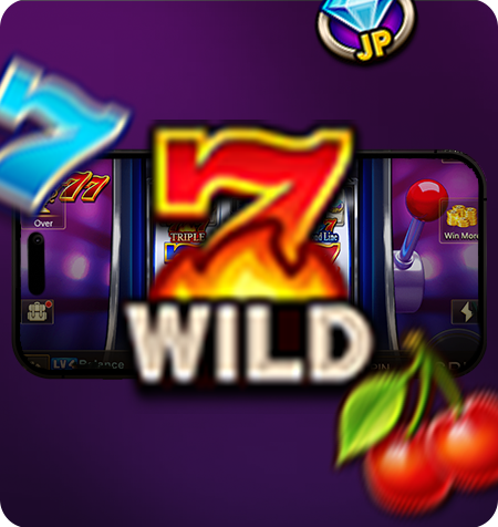 Símbolo Wild do jogo SevenSevenSeven.