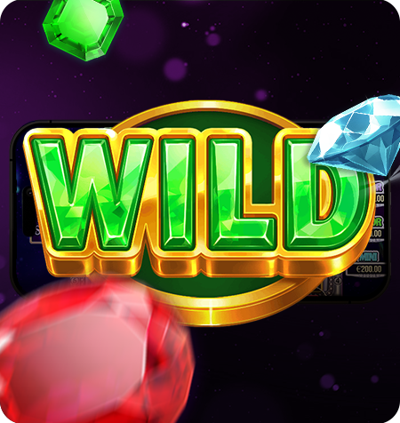 Simbolo Wild do Jogo Gem Trio