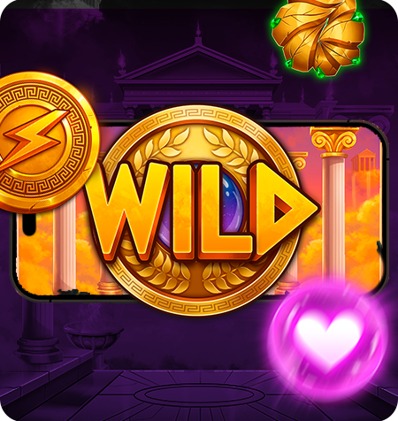 Símbolo especial do jogo Zeus Royale.