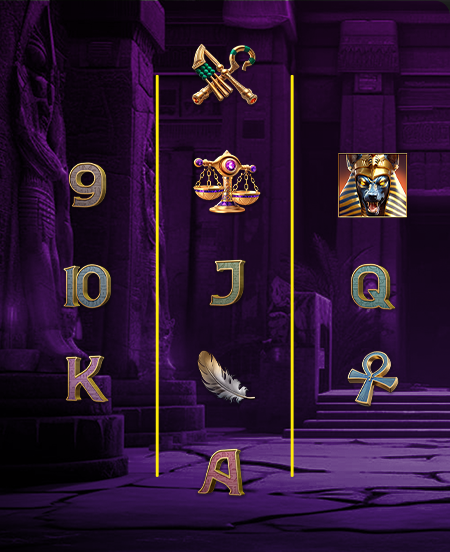 Símbolos do jogo Anubis Wrath