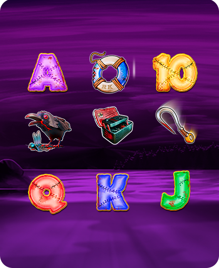 Símbolos do jogo Big Bass Halloween.