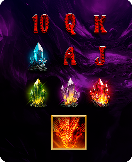 Símbolos Especiais do jogo Cash Spree Dragon