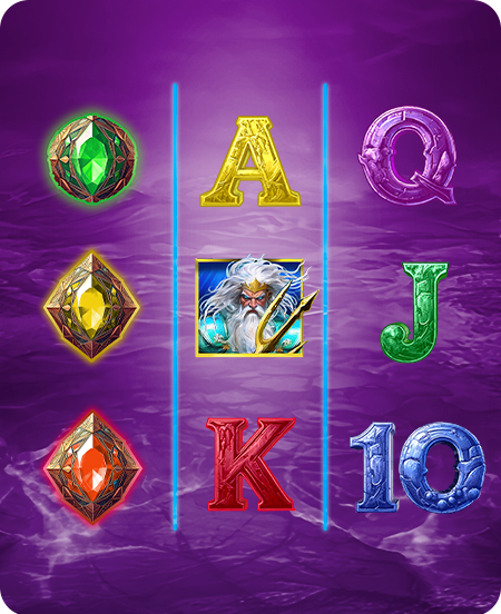 Símbolos do jogo Cash Spree Triton.