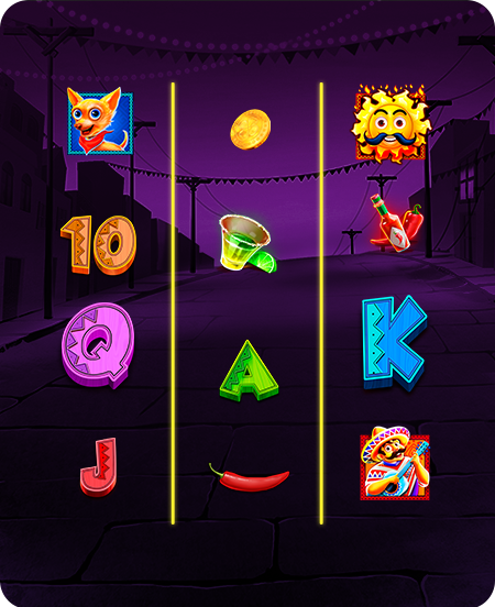 Símbolos do jogo Chilli Heat