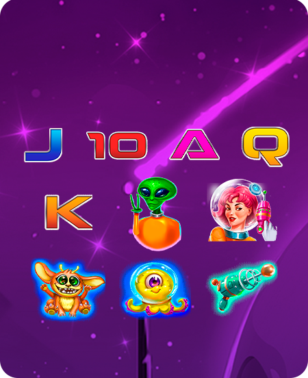 Símbolos do jogo.