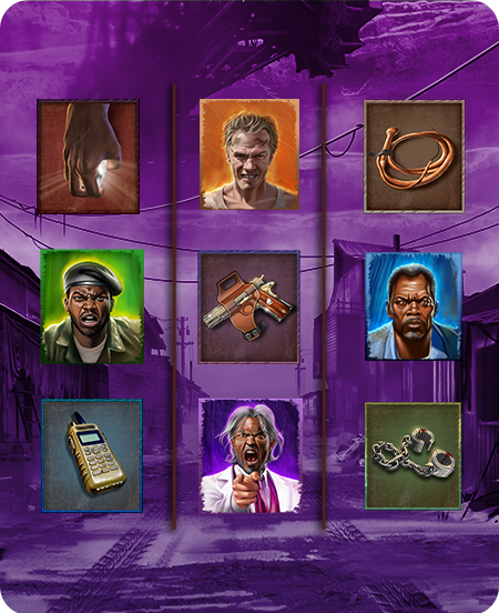 Símbolos do jogo.