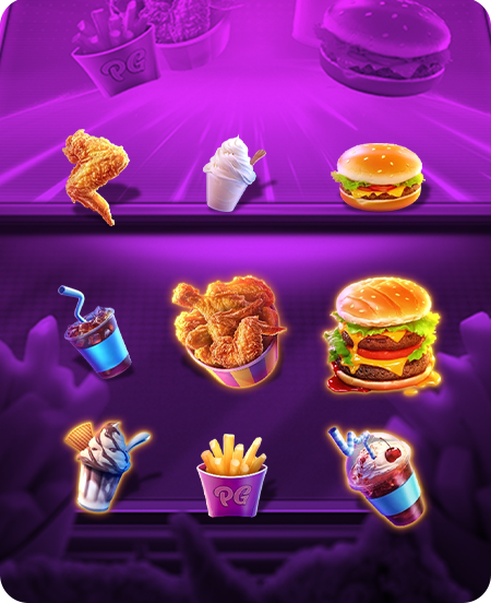 Símbolos Especiais do jogo Diner Frenzy Spins