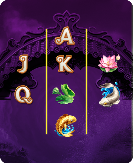 Símbolos do jogo Dragon Legend.