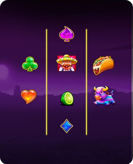 Símbolos do jogo Hot Pepper