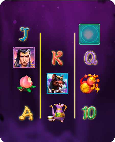 Símbolos especiais Legendary Monkey King