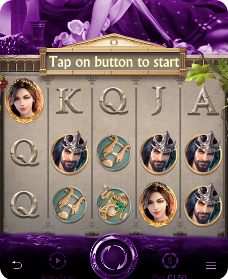 Símbolos do jogo Medusa