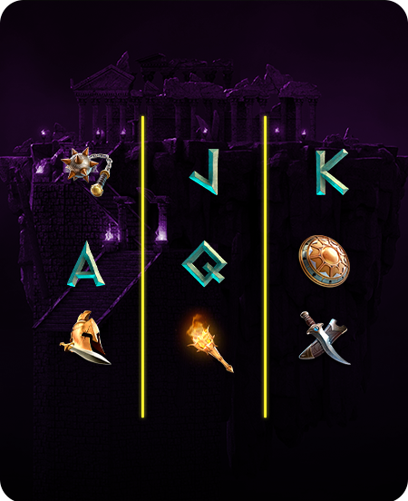 Símbolos especiais do jogo Medusa II