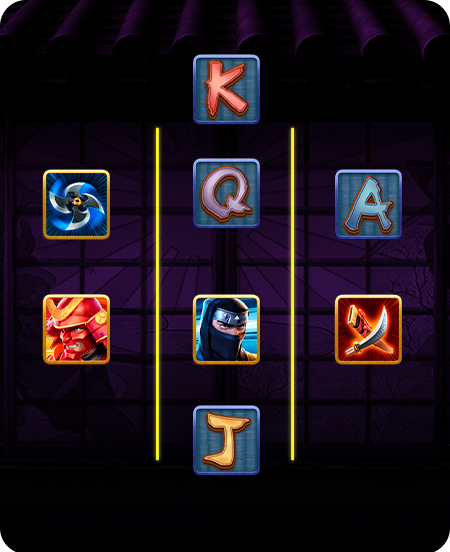 Logo do jogo Ninja vs Samurai