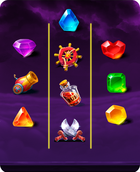 Símbolos do jogo Sky Bounty